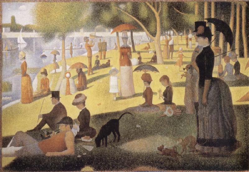 Georges Seurat Sunday Afternoon on the Island of La Grande Jatte